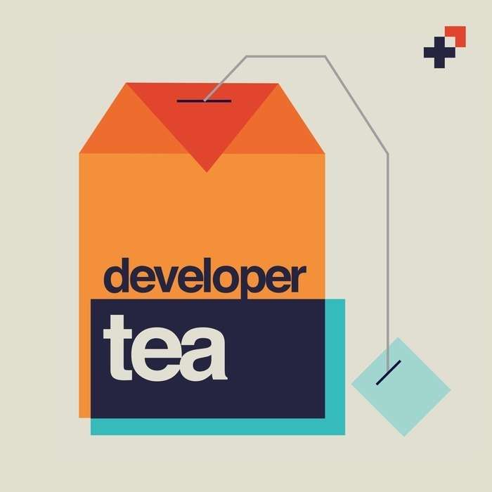 Logo image for the Developer tea podcast