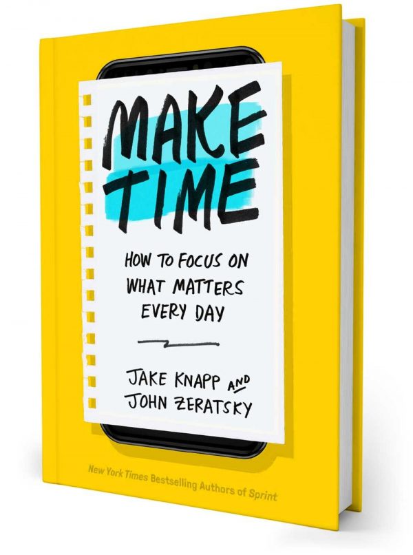 image of the book cover for a book called Make Time