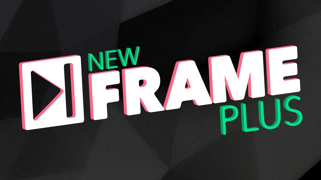 Logo for the youtube channel New Frame Plus